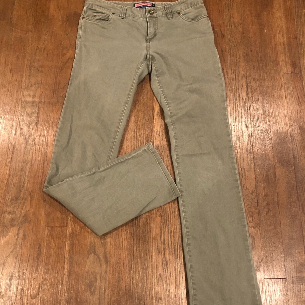 Vineyard Vines Jeans Size 4. Green